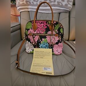 Dooney & Bourke Hydrangea Satchel